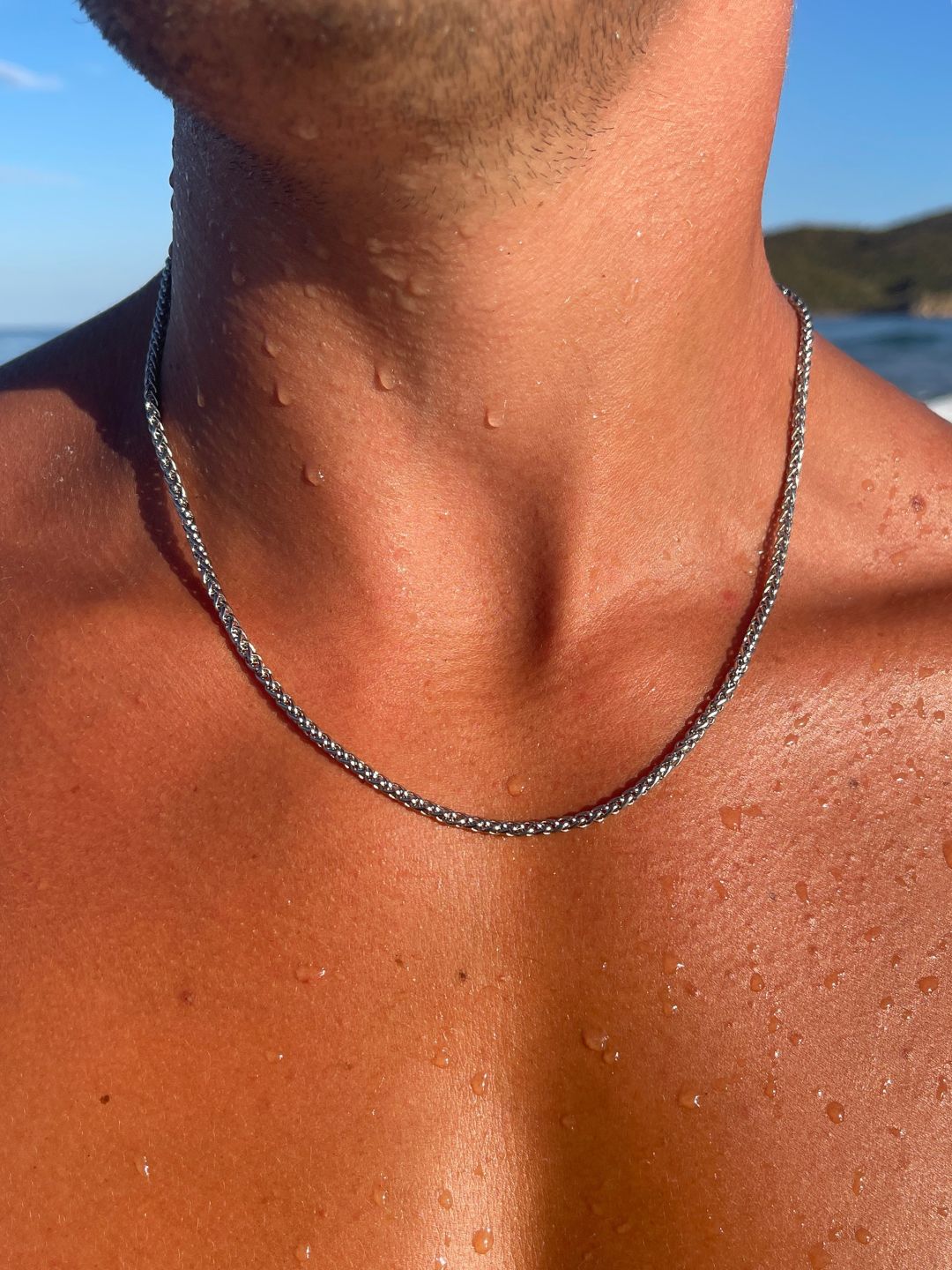 CADENA DE TRIGO 3MM | Plata
