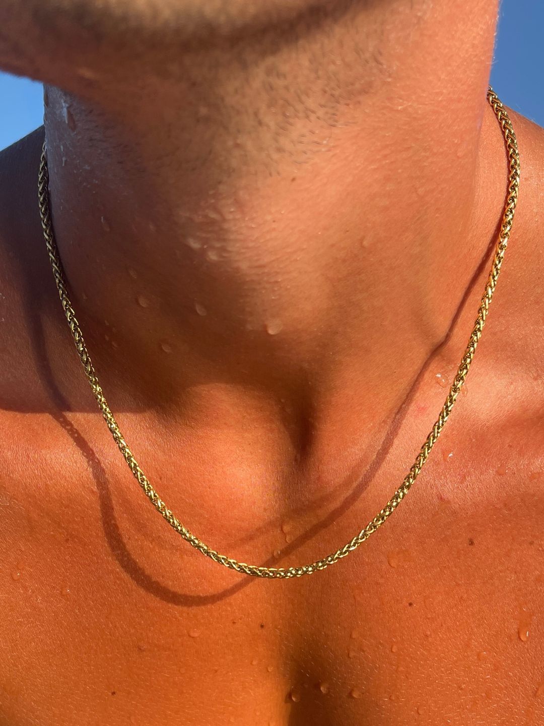 CADENA DE TRIGO 3MM | Oro de 18K