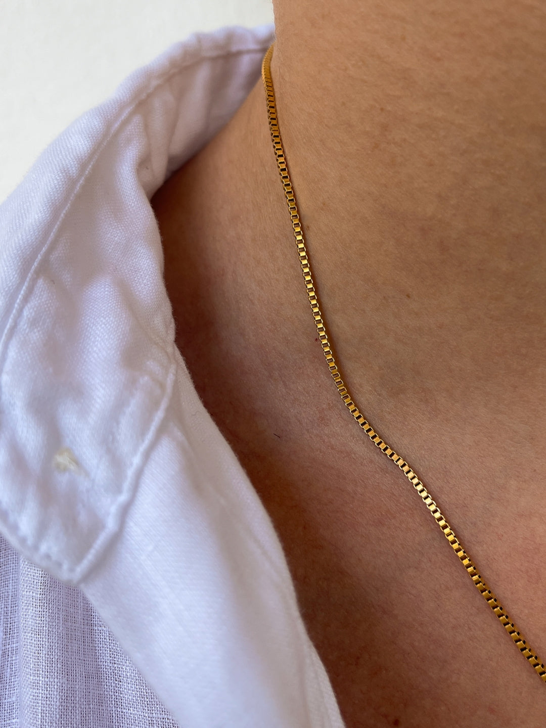 CADENA DE CAJA | Oro de 18K