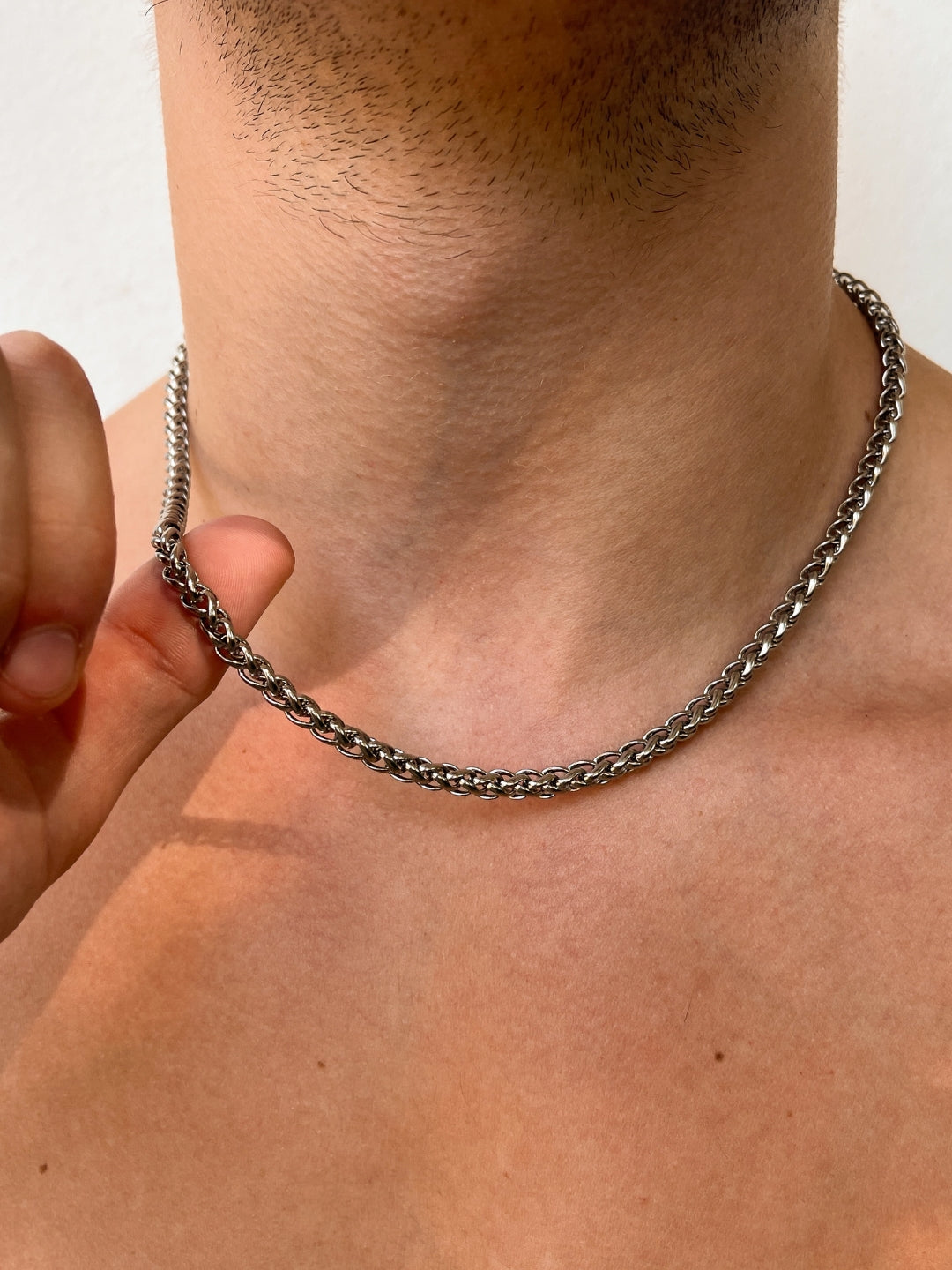 CADENA DE TRIGO 5MM | Plata