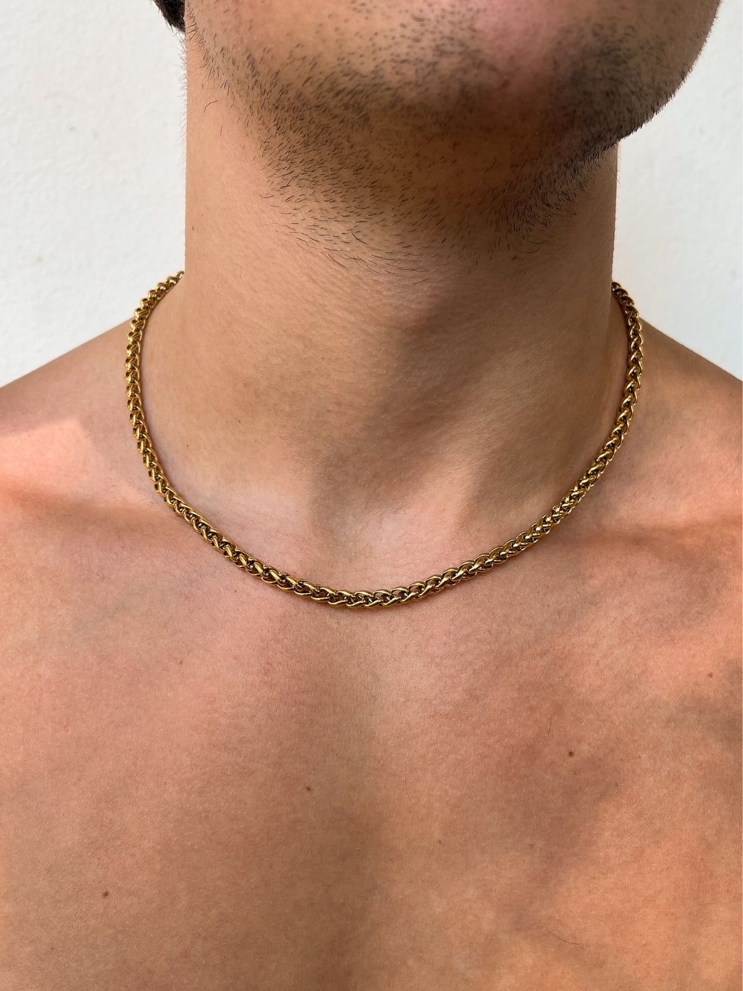CADENA DE TRIGO 5MM | Oro de 18K