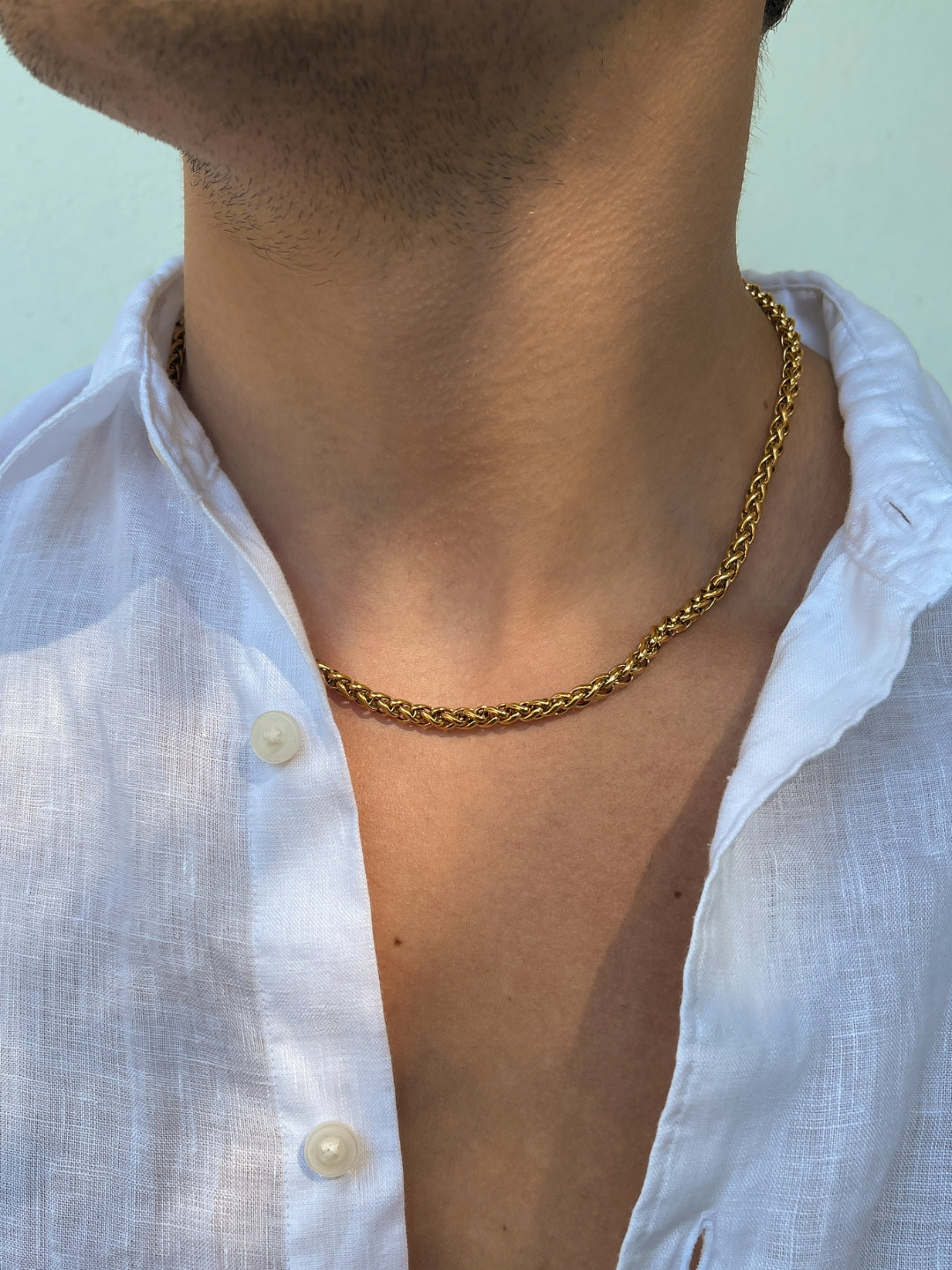 CADENA DE TRIGO 5MM | Oro de 18K