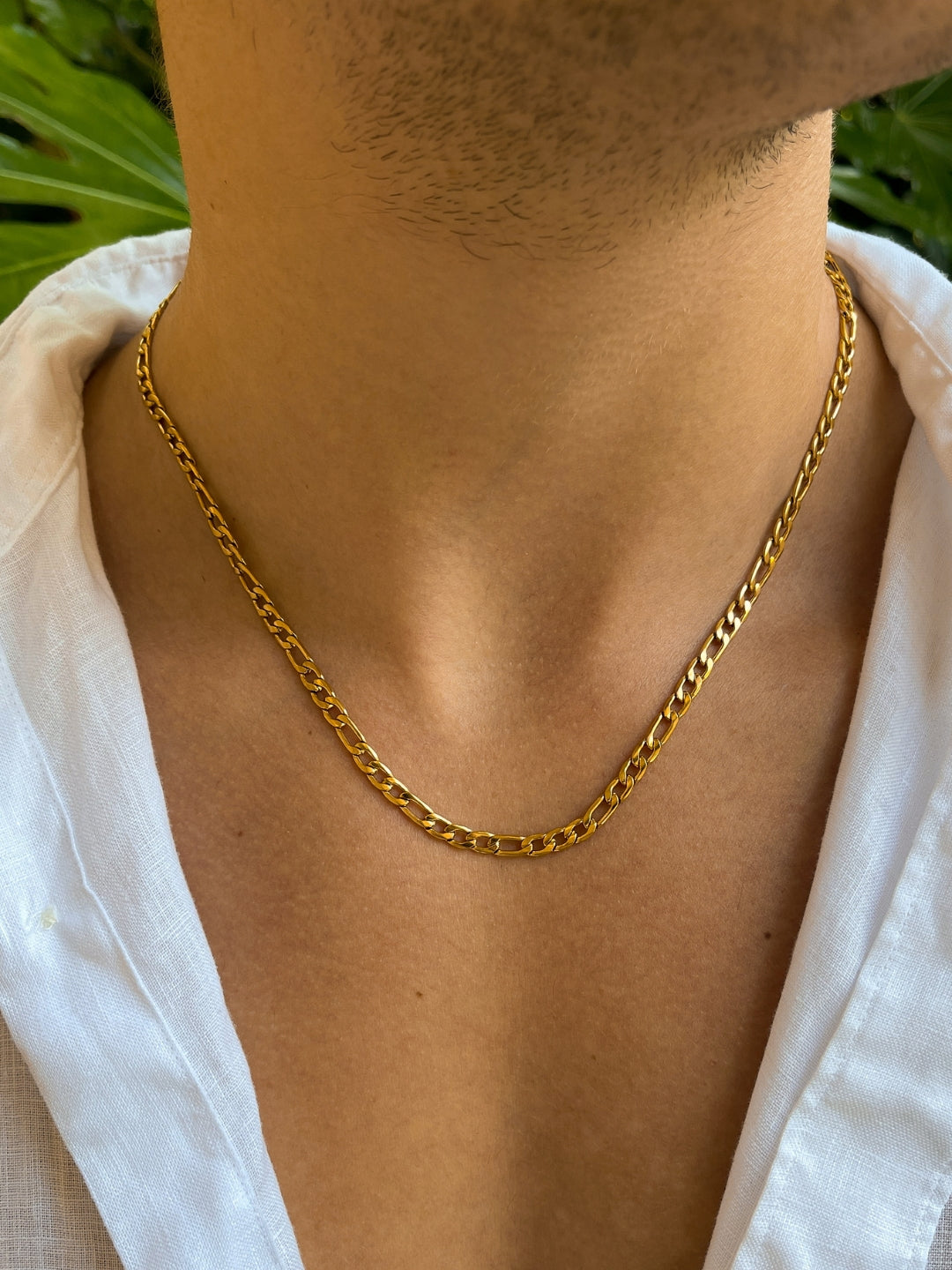 CADENA FIGARO 5MM | Oro de 18K