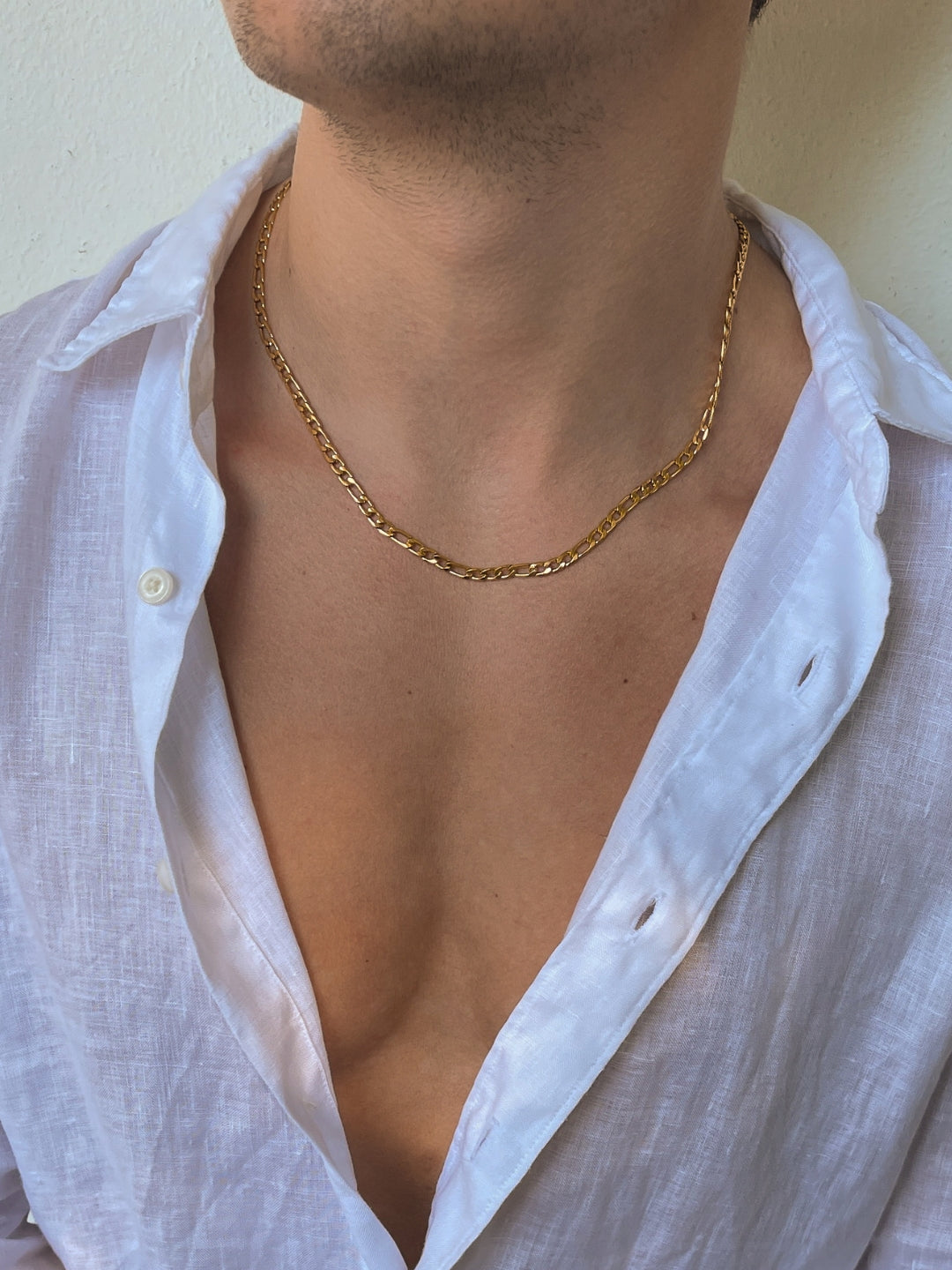 CADENA FIGARO 5MM | Oro de 18K