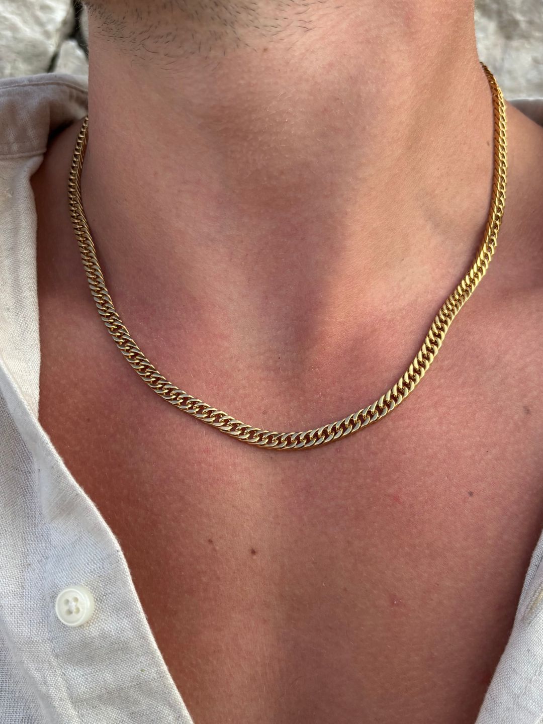 CADENA CUBANA 5MM | Oro de 18K