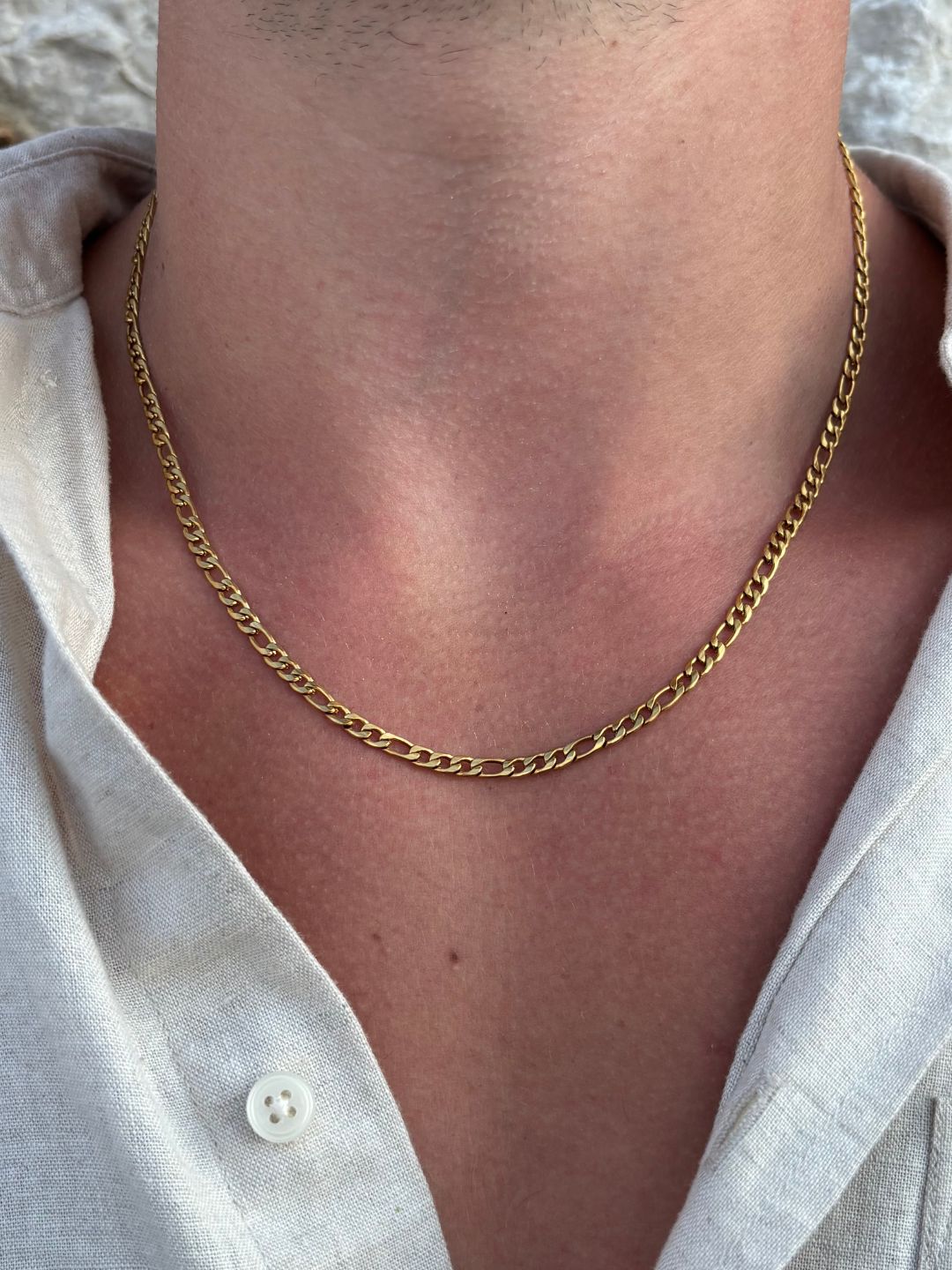 CADENA FIGARO 3MM | Oro de 18K