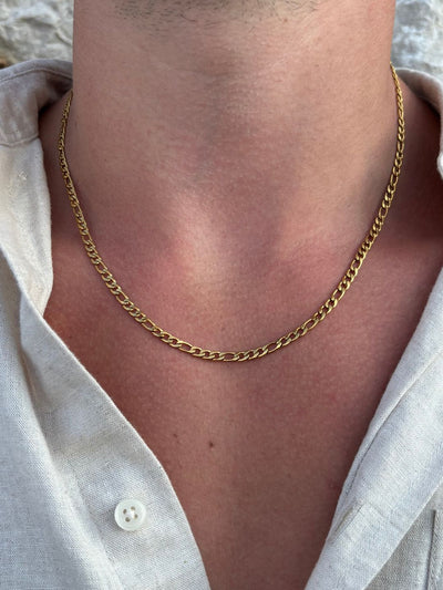 CADENA FIGARO 3MM | Oro de 18K