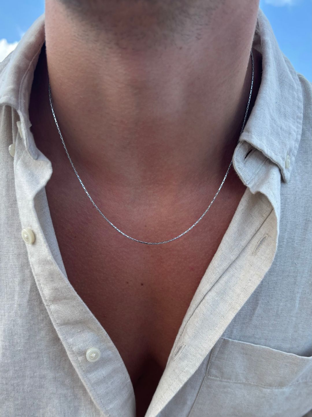 CADENA DE ALAMBRE | Plata
