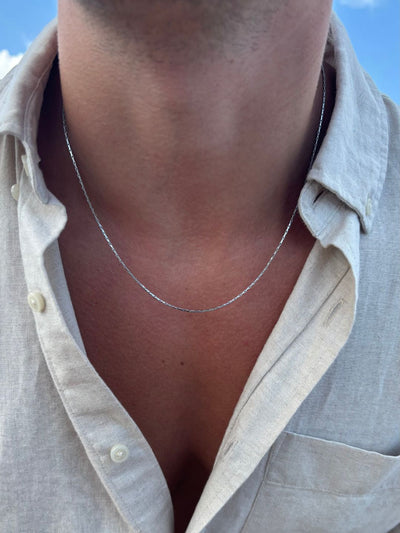 CADENA DE ALAMBRE | Plata