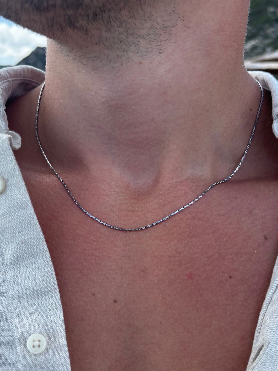CADENA DE ALAMBRE | Plata