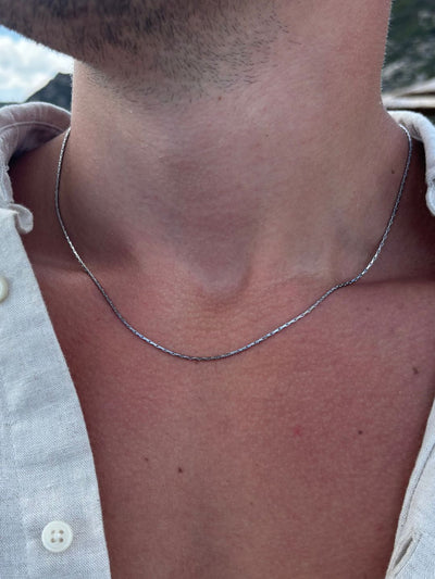 CADENA DE ALAMBRE | Plata