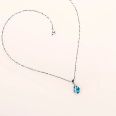 Collar de Piedra Azul Chic