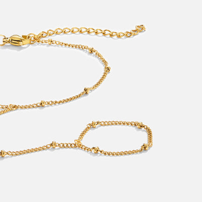 Pulsera de Cadena de Mano Chic