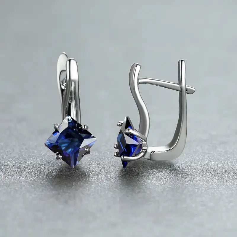 Pendientes de Zafiro Chic para un Estilo Sofisticado