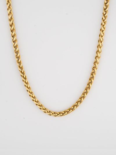 CADENA DE TRIGO 5MM | Oro de 18K