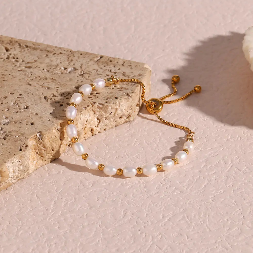 Pulsera de Perlas Elegante y Romántica