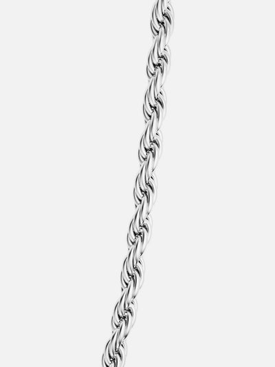 CADENA DE CUERDA 5MM | Plata