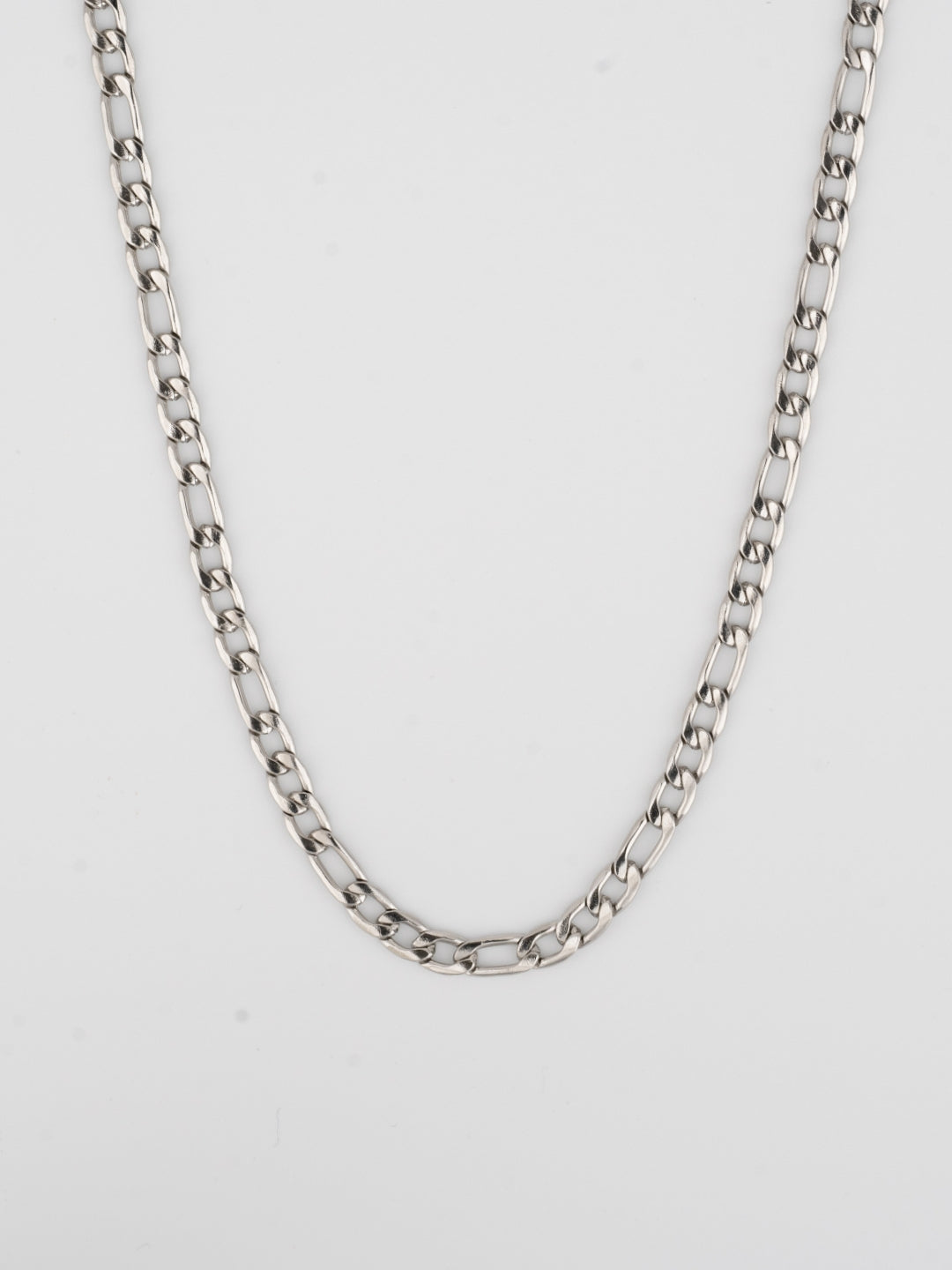 CADENA FIGARO 5MM | Plata