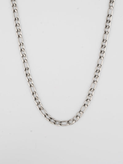 CADENA FIGARO 5MM | Plata