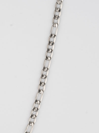CADENA FIGARO 5MM | Plata