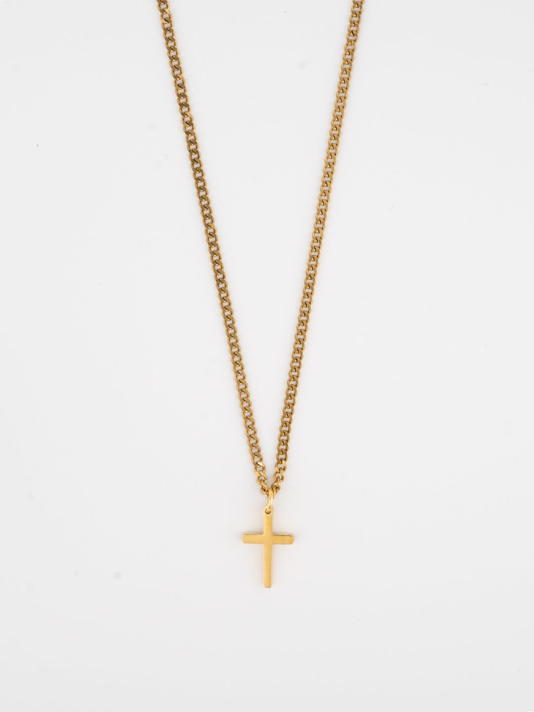 CADENA CRUZADA | Oro de 18K