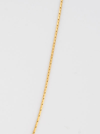 CADENA DE ALAMBRE | Oro de 18K