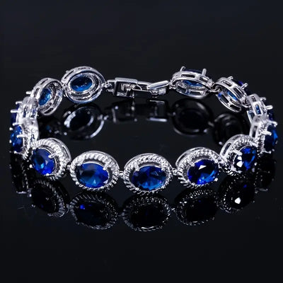 Pulsera de Zafiro Atemporal