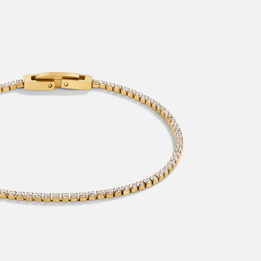 Pulsera de Cristal Dorado Niyah