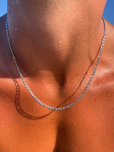 CADENA FIGARO 3MM | Plata