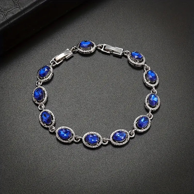 Pulsera de Zafiro Atemporal
