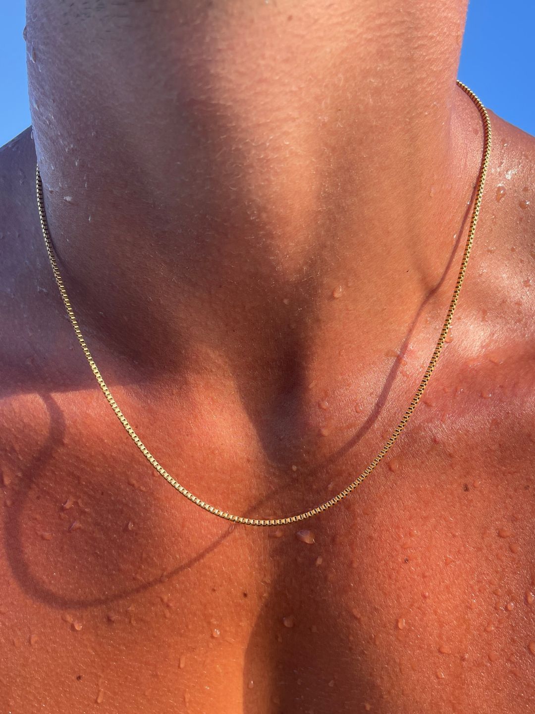 CADENA DE CAJA | Oro de 18K