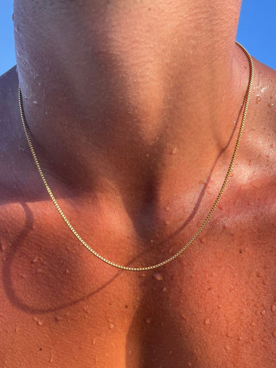 CADENA DE CAJA | Oro de 18K