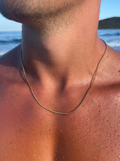CADENA DE CAJA | Oro de 18K