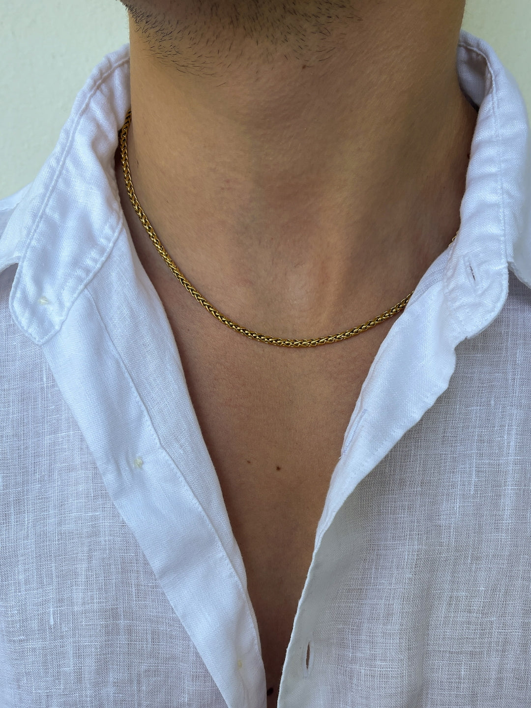 CADENA DE TRIGO 3MM | Oro de 18K