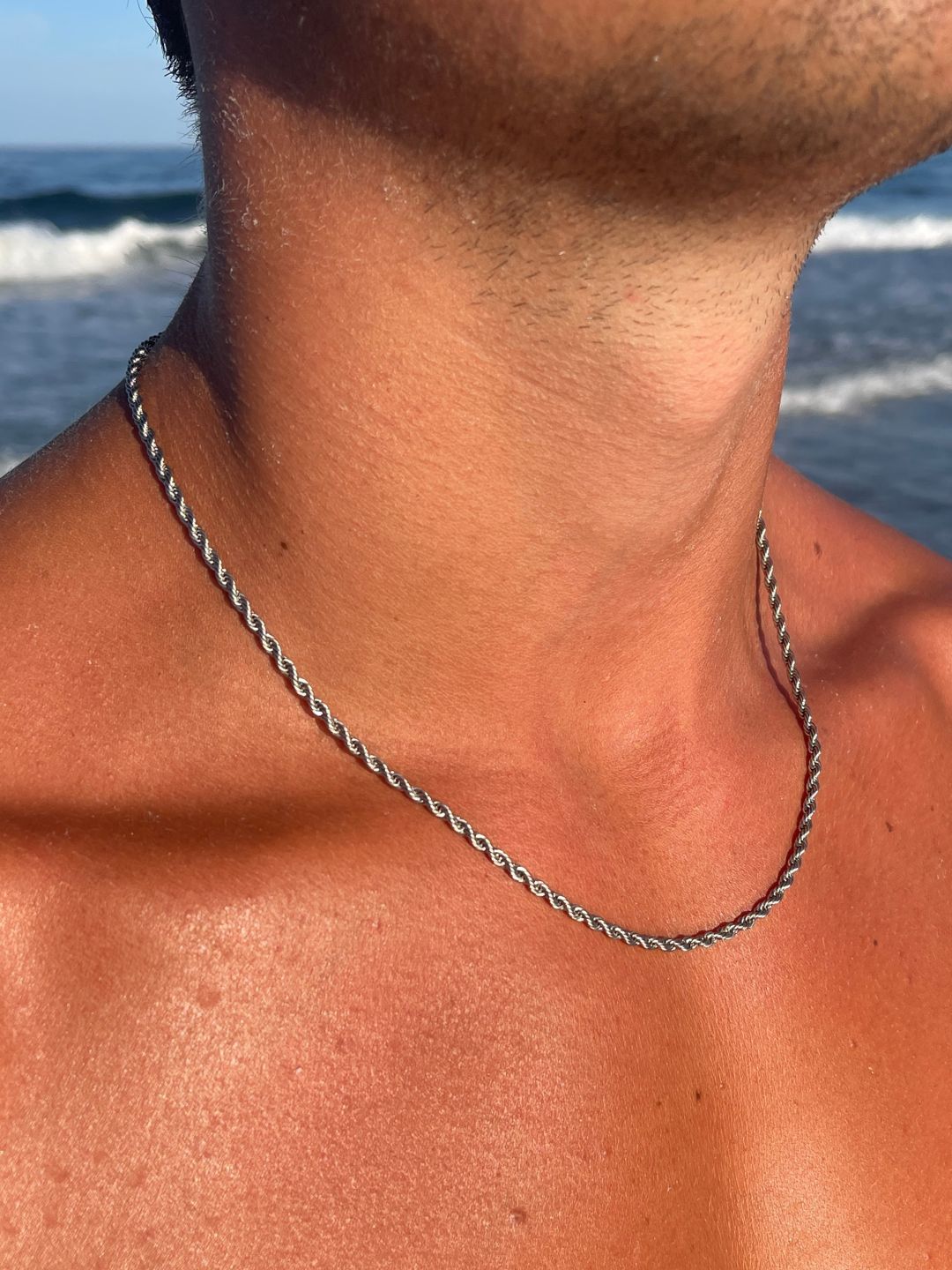 CADENA DE CUERDA 3MM | Plata