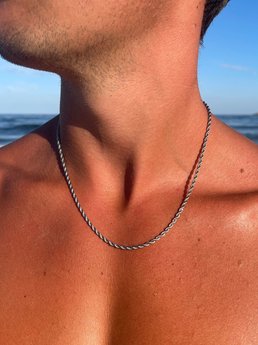 CADENA DE CUERDA 3MM | Plata