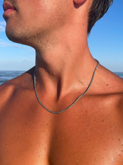 CADENA DE TRIGO 3MM | Plata