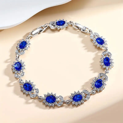 Pulsera de Zafiro Sofisticada para un Encanto Elegante