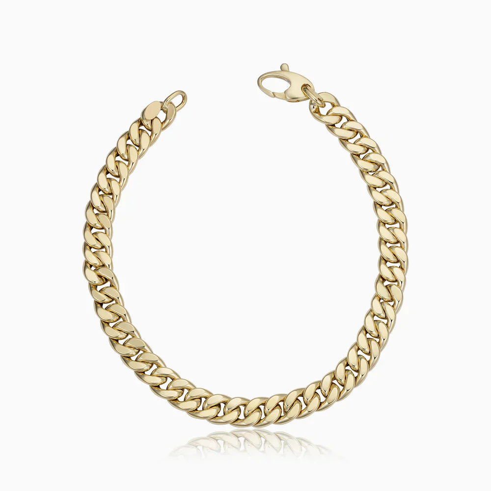 Pulsera Cubana de Éstate | Oro
