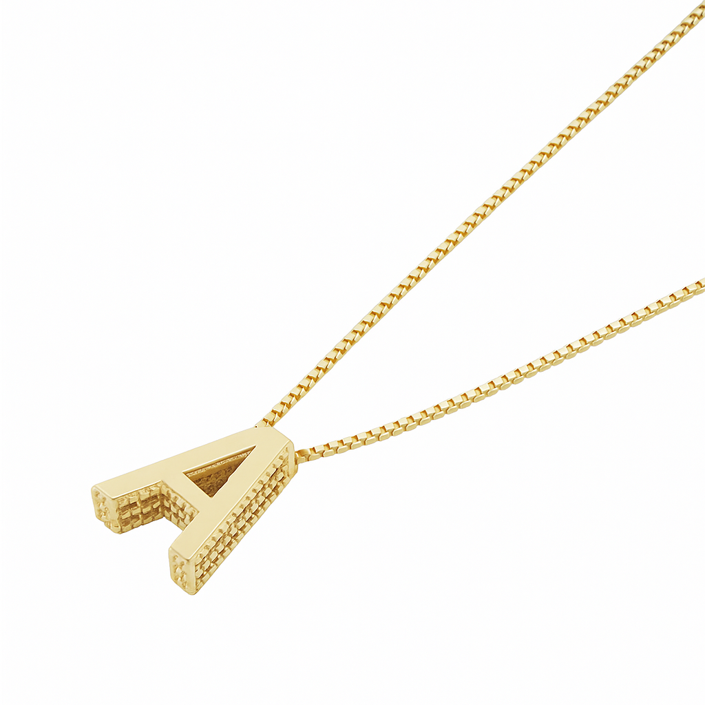 LoveNote™ | Collar con Inicial en Oro