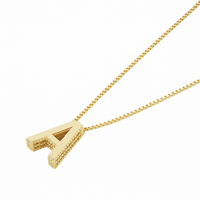 LoveNote™ | Collar con Inicial en Oro