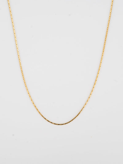 CADENA DE ALAMBRE | Oro de 18K