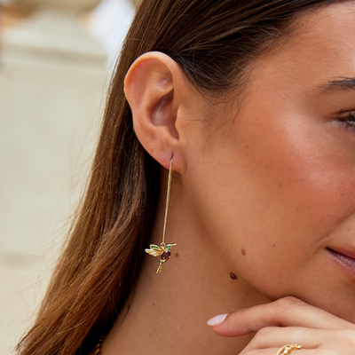 Pendientes de Colibrí Chic