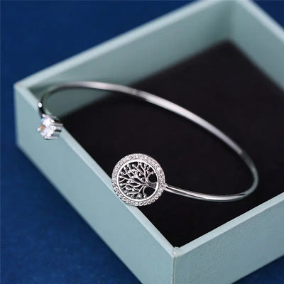 Pulsera Ajustable con Diseño del Árbol de la Vida