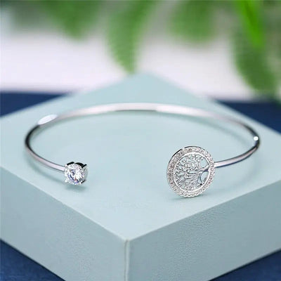 Pulsera Ajustable con Diseño del Árbol de la Vida
