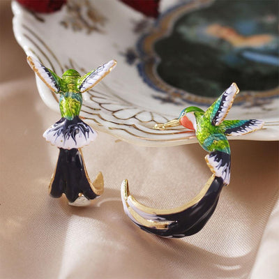 Pendientes de Colibrí Creativos y Únicos
