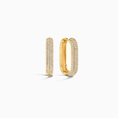 Aros Pavé de Icono | Oro