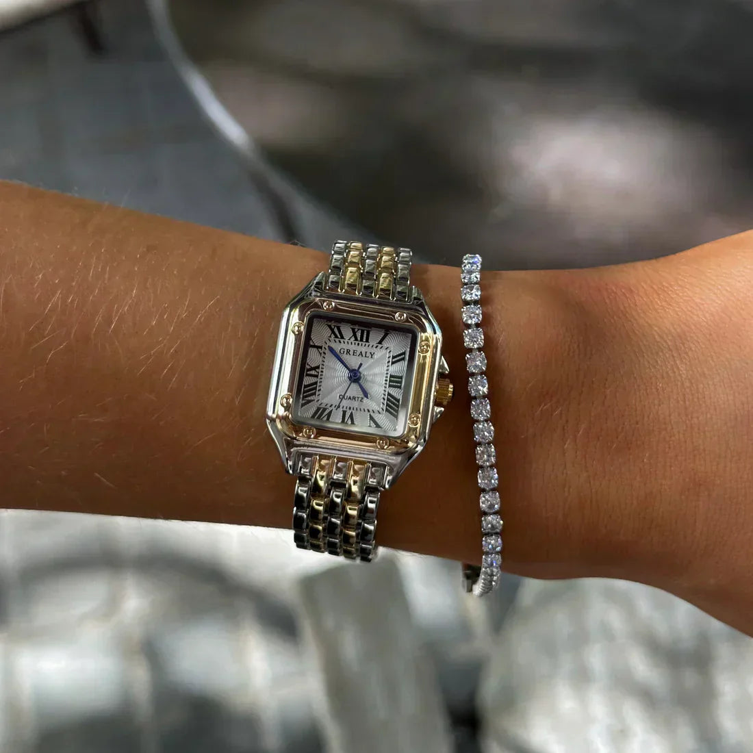Reloj Fienna | Oro Blanco