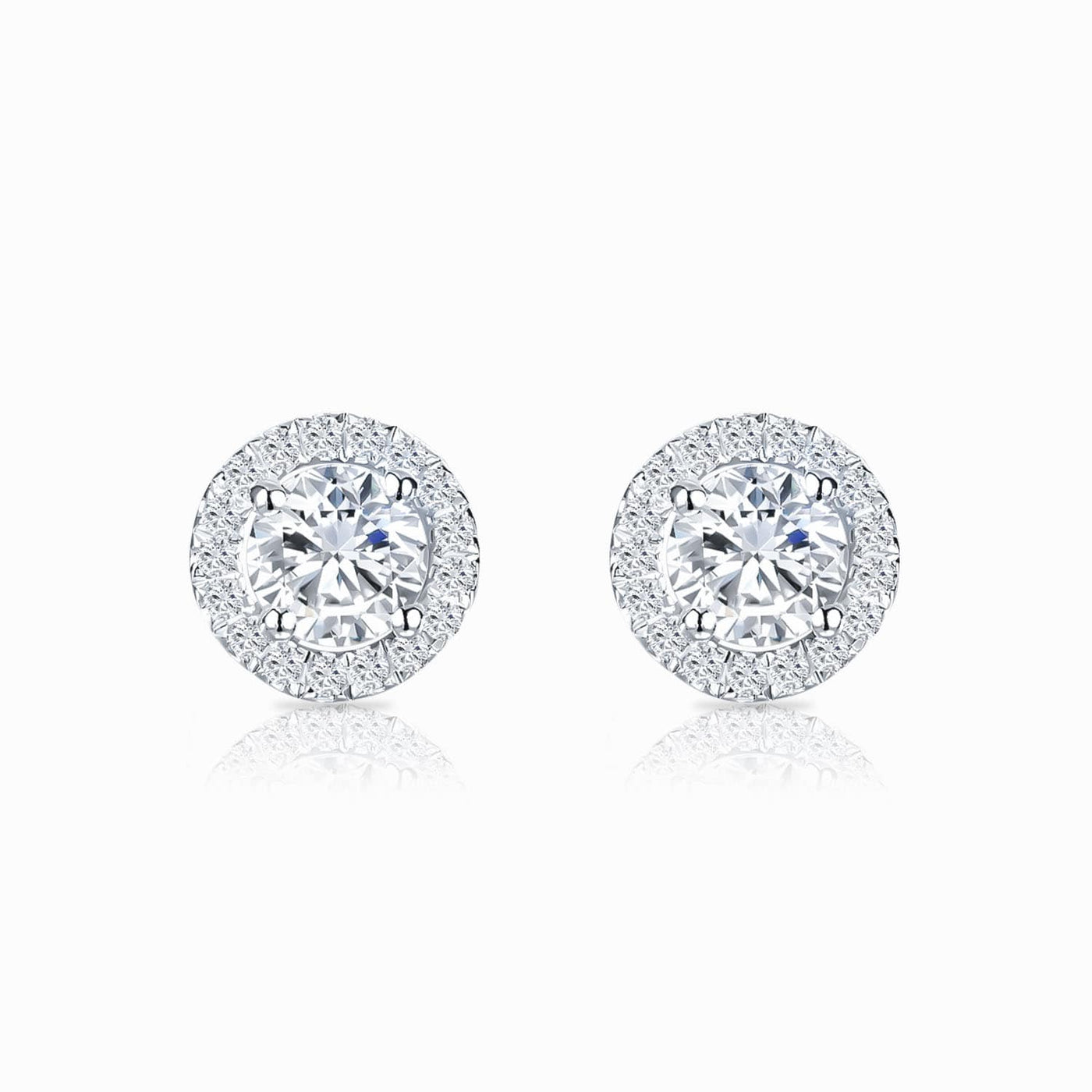 Pendientes Belle dame | Oro blanco
