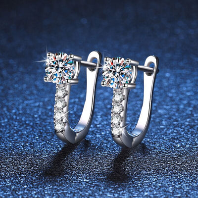 Pendientes Noelle | Oro blanco